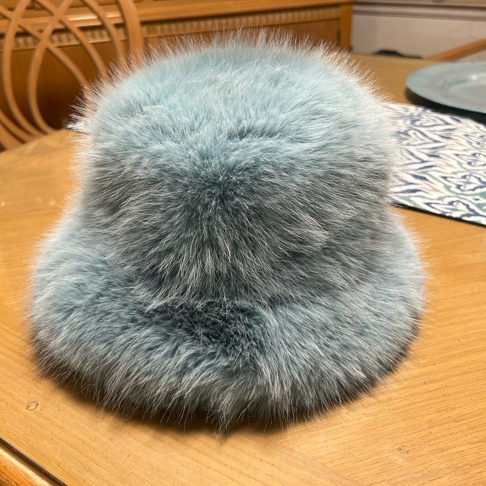 Faux Fur Fuzzy Hat